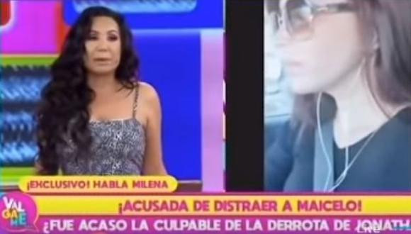 Janet Barboza y Milena Zárate se dijeron de todo en vivo. (Imagen: Latina)
