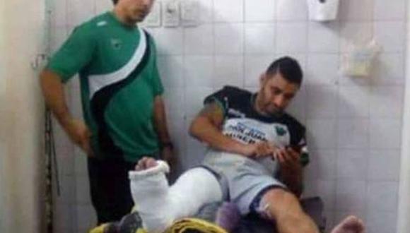 Torneo Argentino: Mira la espeluznante lesión del jugador de San Martín de San Juan [VIDEO]