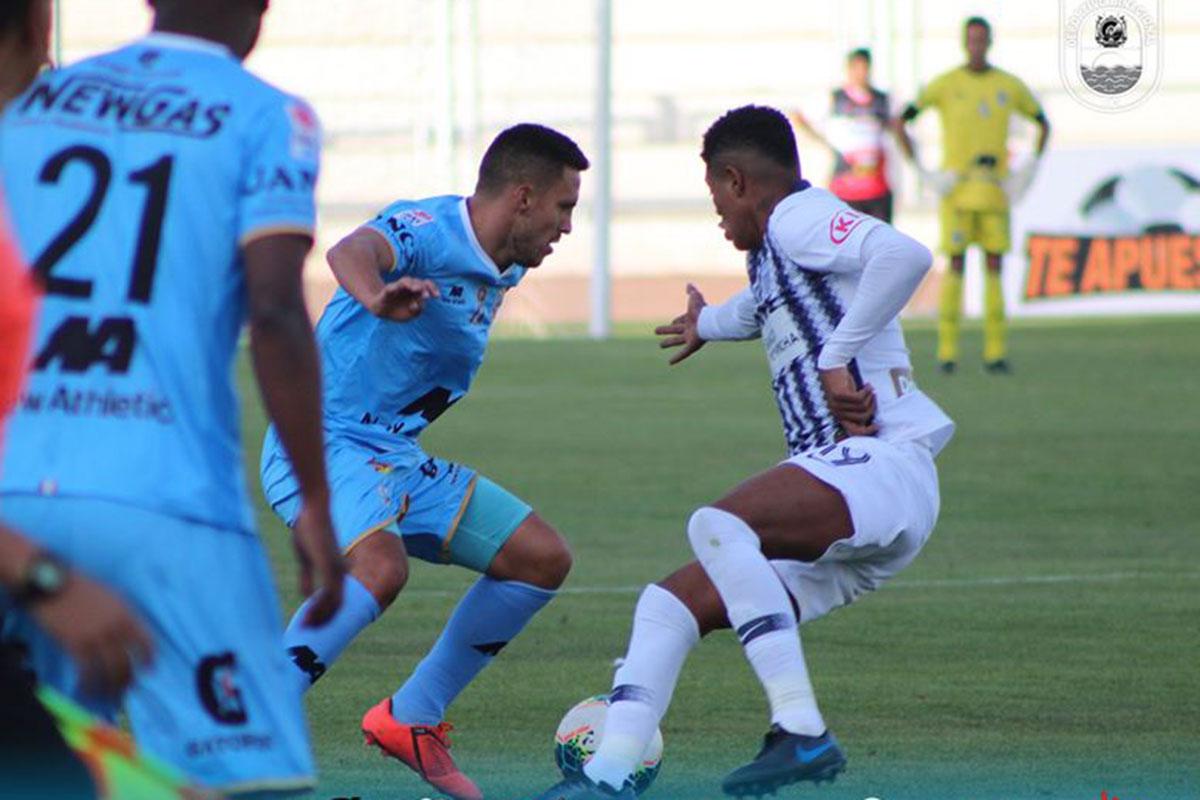 Alianza empató sin goles ante Binacional el pasado 10 de noviembre en Juliaca por el Torneo Clausura. (Facebook)
