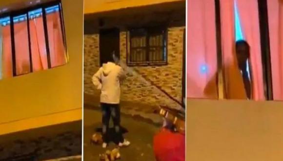 En las redes sociales circula un video que se ha vuelto viral y muestra la decepción de un chico al encontrar a su pareja con otro hombre.