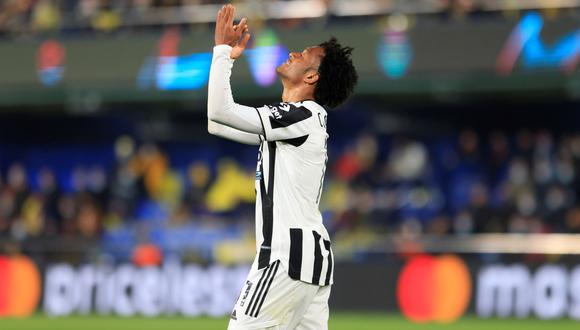 Juan Guillermo Cuadrado lamentó la derrota de la Juventus en Champions League. (Foto: Agencias)
