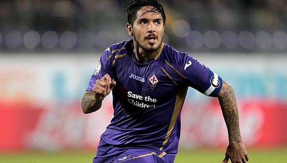 Hinchas de la Fiorentina recordaron a Juan Manuel Vargas con emotiva carta