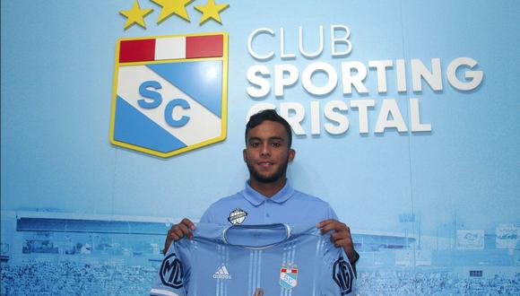 Marchán firmó un contrato por dos años con Sporting Cristal. (Foto: Sporting Cristal)