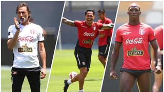 Selección peruana tuvo jornada de entrenamiento en el Estadio Nacional