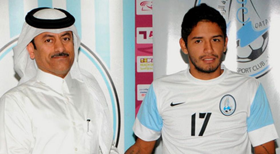 Reimond Manco fue presentado en Al-Wakrah de Qatar