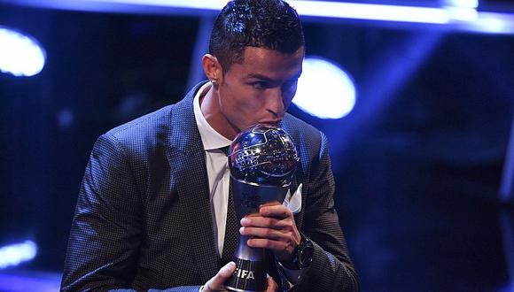 Cristiano Ronaldo ganador del premio The Best