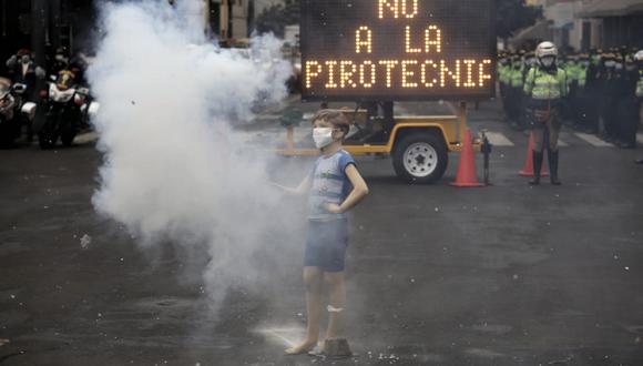 Municipalidad de Lima y Policía presenta campaña de sensibilización en Mesa Redonda (Foto: César Grados/@photo.gec)