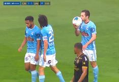 Sporting Cristal vs. Universitario: error de Morales termina en GOL de Calcaterra para el 1-1 | VIDEO