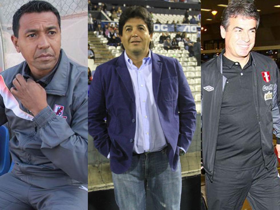 Víctor Rivera, Nolberto Solano y Pablo Bengoechea disputan cargo en la Sub-20