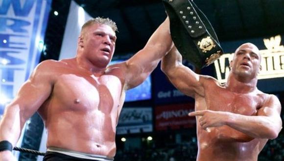 WWE: Revive el gran debut de Brock Lesnar en un Wrestlemania [VIDEO]