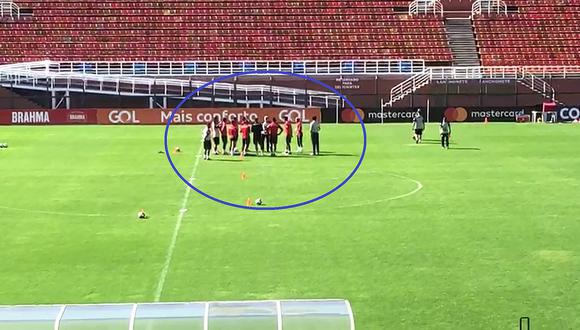 Selección peruana | Ricardo Gareca se reunió con jugadores previo al entrenamiento | VIDEO