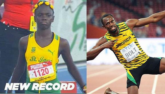 Atletismo: Reinado de Bolt se ve amenazado por niña de 12 años [VIDEO]