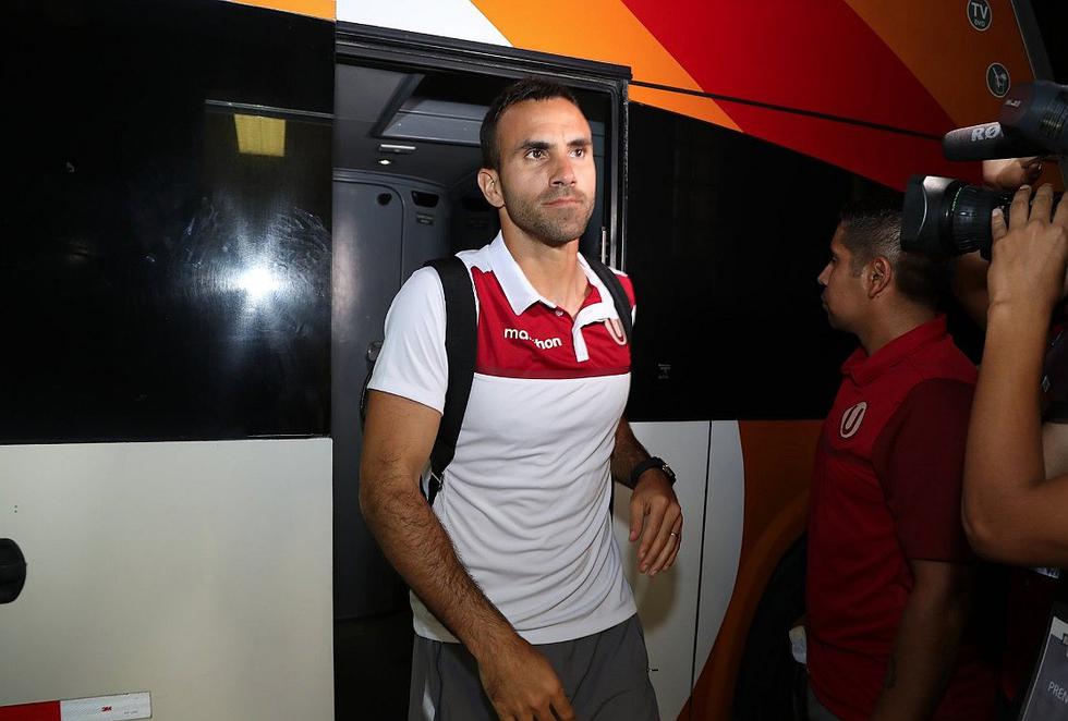 Así fue la llegada de Universitario al Mansiche para la 'Noche Crema' | FOTOS