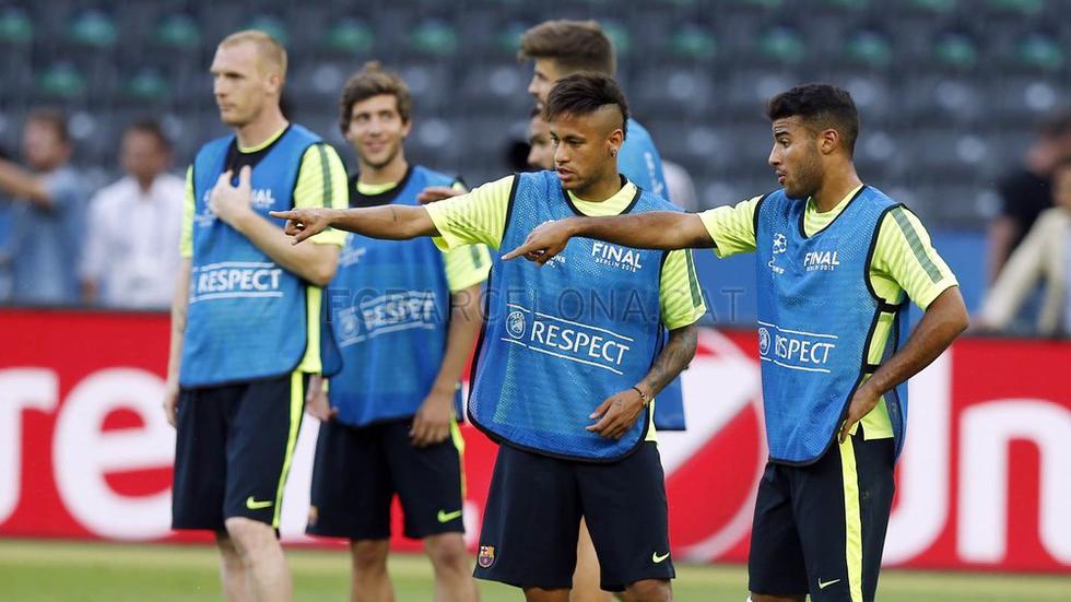 Barcelona: Último entrenamiento previo a la gran final [FOTOS]