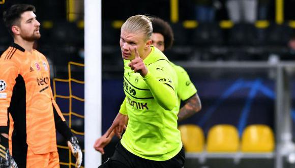 Erling Haaland se alista para abandonar Borussia Dortmund. (Foto: AFP)