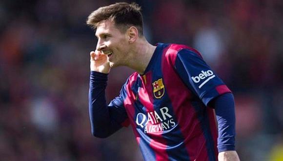 Lionel Messi fue elegido el mejor jugador de setiembre de la Liga Española