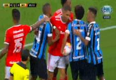 Con Guerrero: Inter igualó 0-0 con Gremio en polémico partido con pelea incluida y 8 expulsados [VIDEO]