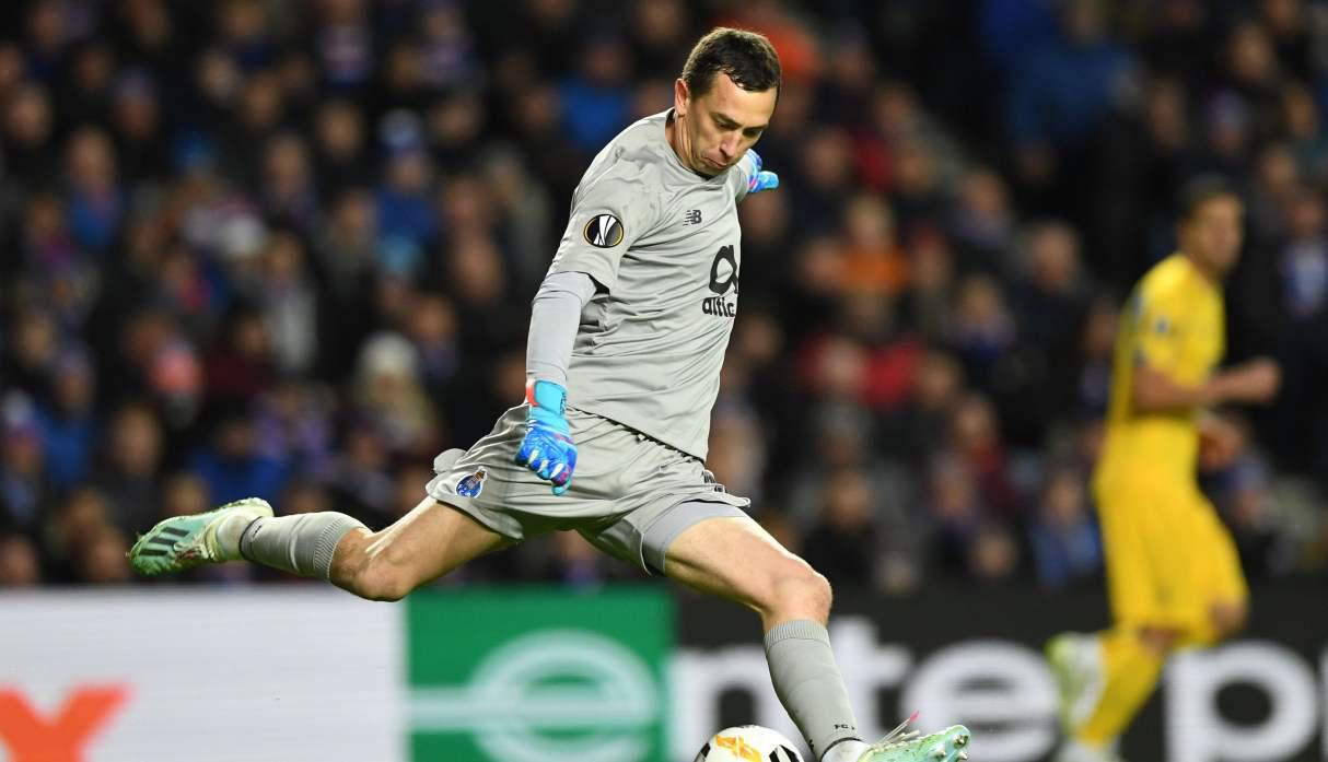 Agustín Marchesín, portero titular del Porto, fue sancionado por el comando técnico. (Foto: AFP)