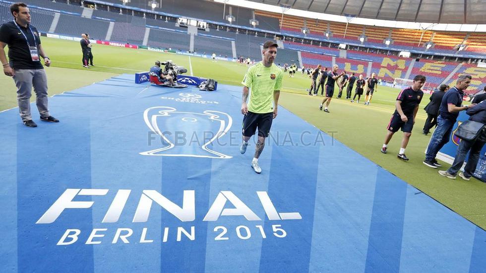 Barcelona: Último entrenamiento previo a la gran final [FOTOS]
