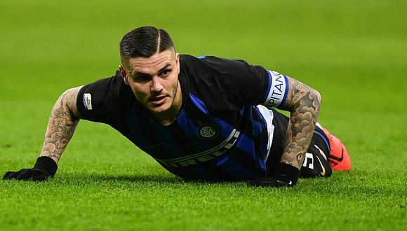 Inter de Milán quita capitanía a Mauro Icardi y lo deja fuera de Europa League