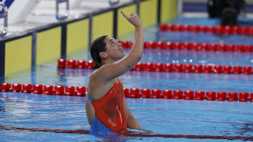 Delfina Pignatiello: la nadadora argentina que hizo historia en Lima 2019 tras ganar el oro por tercera vez | VIDEO