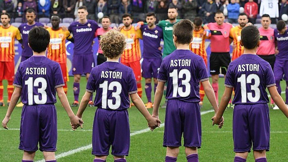 El conmovedor homenaje de la Fiorentina a Davide Astori [GALERÍA] 
