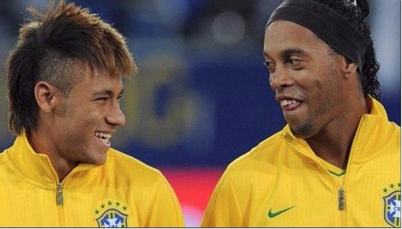 Ronaldinho a Neymar: "Solo puedo decirle que siga su corazón y sea feliz"