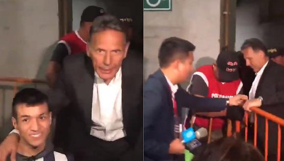 Alianza Lima: Miguel Ángel Russo y el noble gesto con hincha blanquiazul | VIDEO