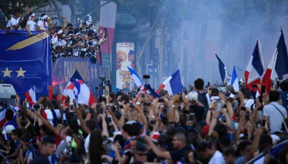 La selección francesa hará un importante donativo a los hospitales de París. (Foto: AFP)