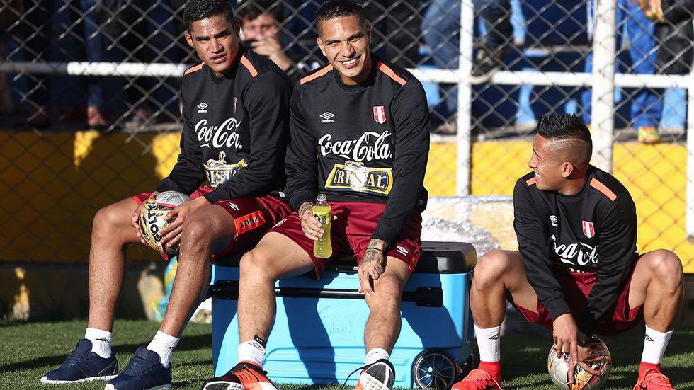 Selección peruana: así fue el entrenamiento con los 'extranjeros'