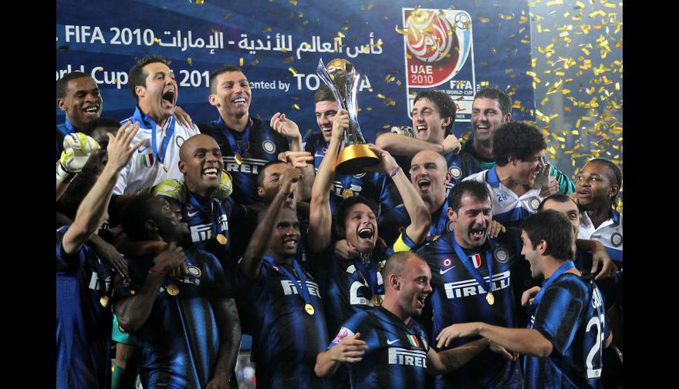 2010: Inter de Milan campeón tras vencer 3-0 a Mazembe. (Foto: AFP)