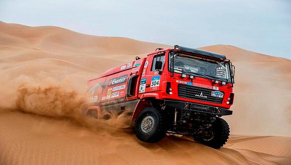 Dakar 2019: Impresionante vuelco de camión en pleno Rally