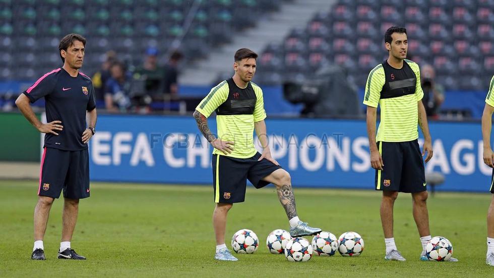 Barcelona: Último entrenamiento previo a la gran final [FOTOS]