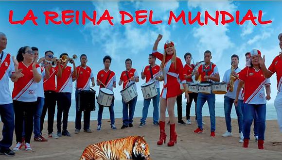 Tigresa del Oriente estrenó nuevo tema para la selección peruana