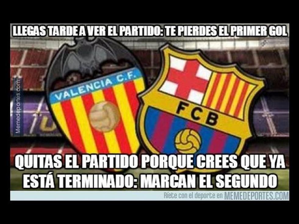 Barcelona: Diviértete con los mejores memes del triunfo sobre Valencia [FOTOS]