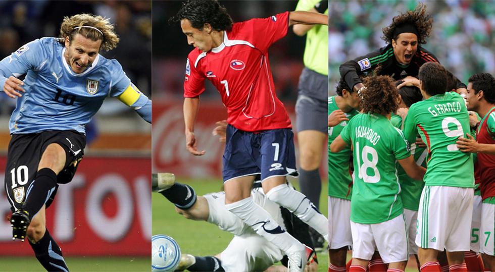 Perú tiene historia ante Uruguay, Chile y México
