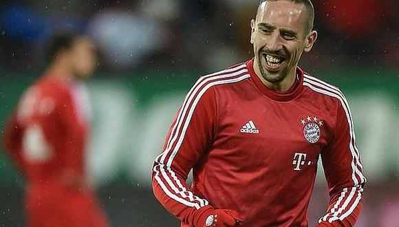 Franck Ribery renovó con el Bayern Munich hasta el 2018