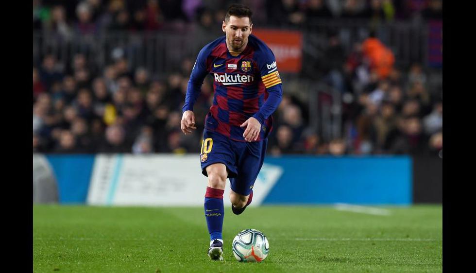 1.- Lionel Messi (Barcelona), en 166.8 millones de dólares. (Foto: AFP)