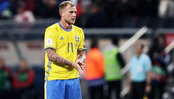 ¿Jugador de Suecia se lesionó?: departamento médico nos respondió