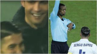 Real Madrid: Cristiano Ronaldo y Sergio Ramos se burlan del árbitro