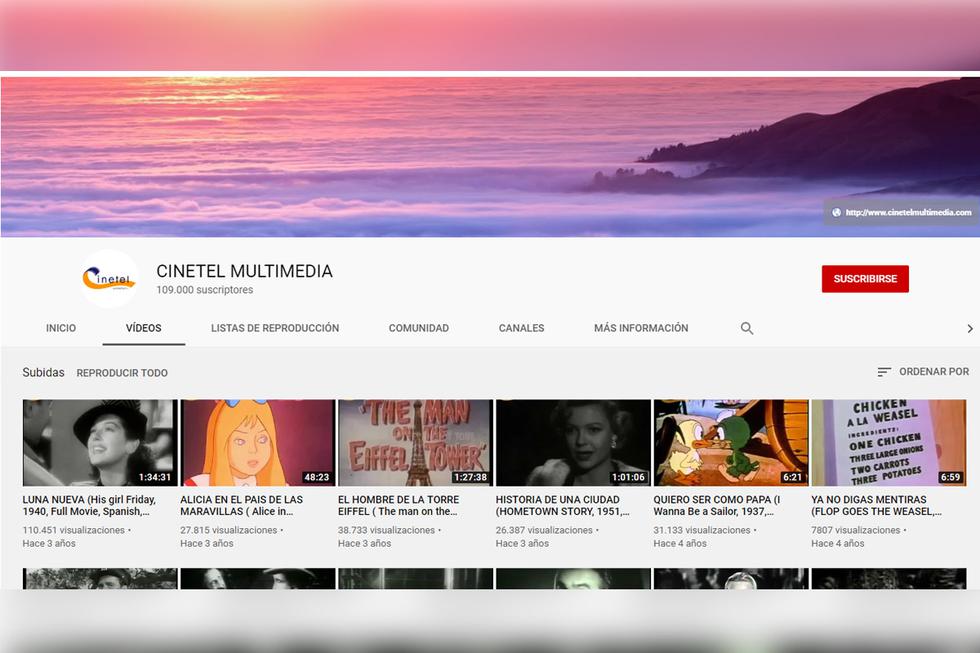 Este es el canal de la productora Mosfilm, donde encontrarás más de mil películas completamente gratuitas. | Foto: YouTube/Mossfilm