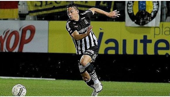 Cristian Benavente sumó minutos en empate del Sporting Charleroi