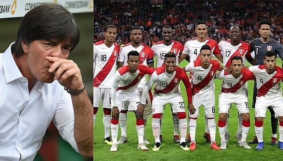 Joachim Löw reveló el plan que ejecutará contra la selección peruana