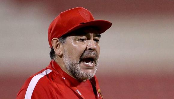 Diego Maradona se quedó sin club tras ser destituido del Al Fujairah