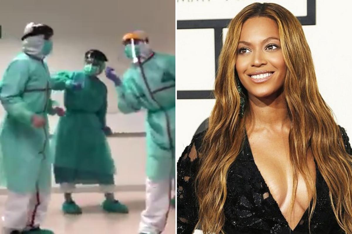 La risa es la mejor medicina y estos galenos demostraron que toda ayuda vale en estos difíciles momentos. (Foto: @enalcaide en Twitter/@beyonce en Instagram)