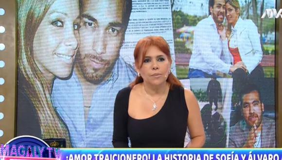 Magaly Medina le responde a Álvaro Paz de la Barra: "Yo no voy a bajar mi tono". (Foto: Captura de video)