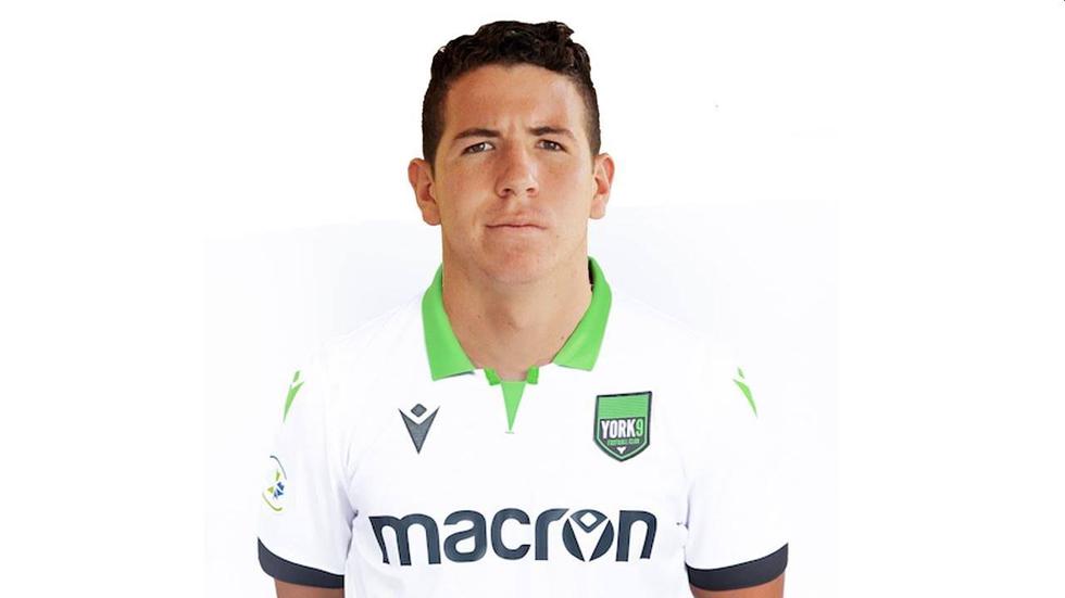Adrián Ugarriza llegó al fútbol de Canadá para jugar en el York-9. (Foto: Difusión)