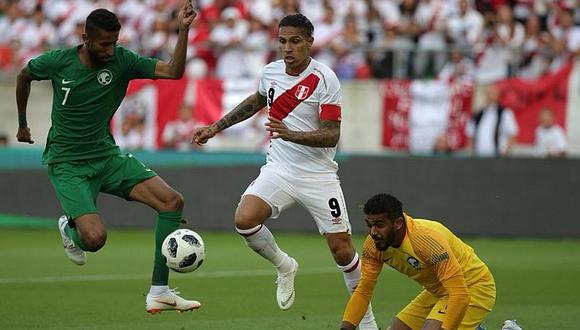 Perú vs. Arabia Saudita: Paolo Guerrero estuvo cerca del 'doblete'