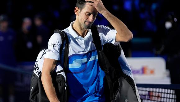 ATP envió un comunicado sobre el caso de Novak Djokovic. (Foto: EFE)