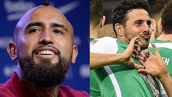 Arturo Vidal quiere seguir los pasos de Claudio Pizarro en el Barcelona de Lionel Messi